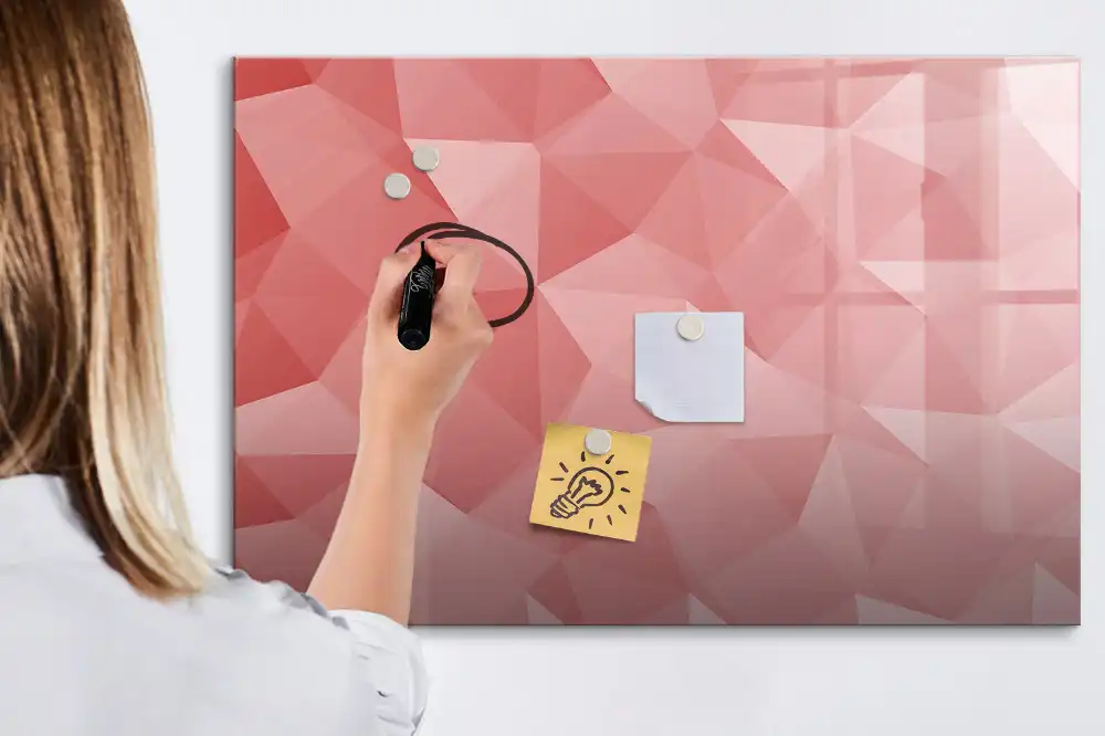Magnetická kreslící tabule pro děti s geometrickými tvary