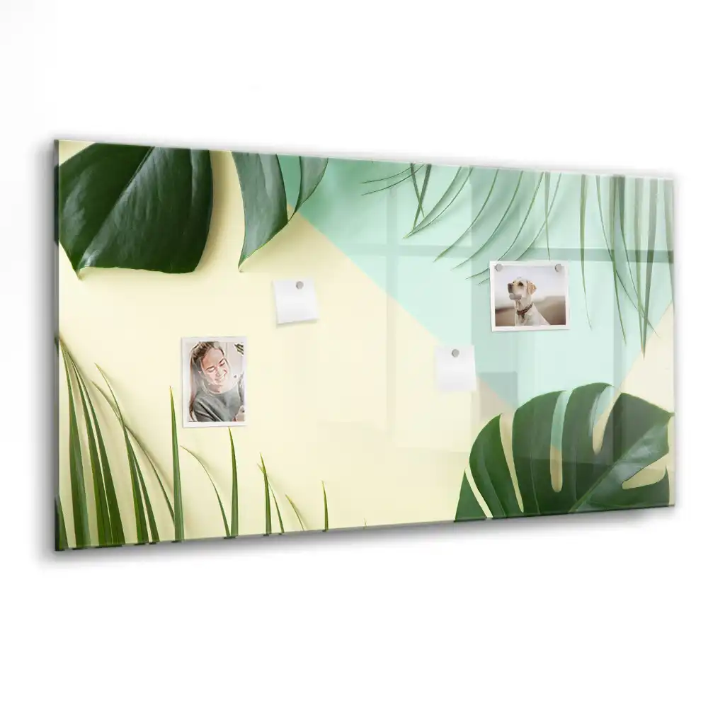 Magnetická kreslicí tabulka Monstera zelená