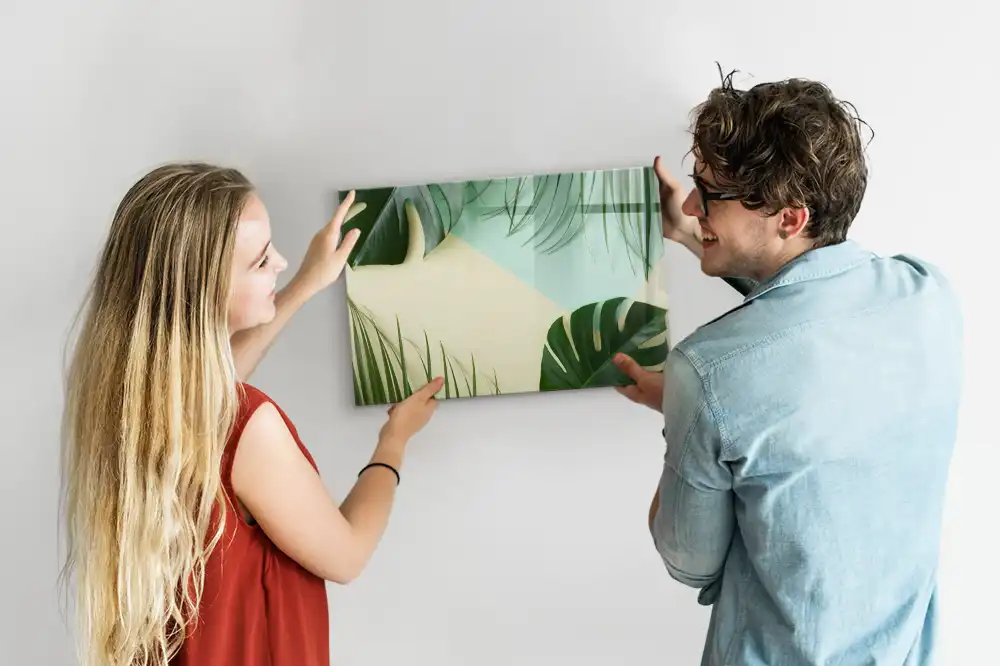 Magnetická kreslicí tabulka Monstera zelená