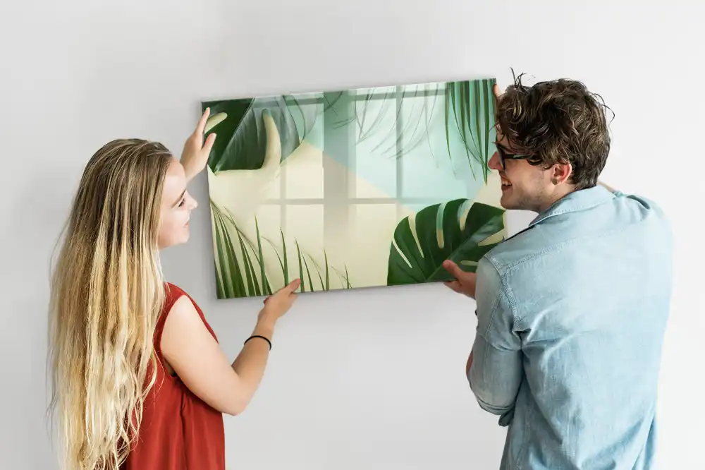 Magnetická kreslicí tabulka Monstera zelená
