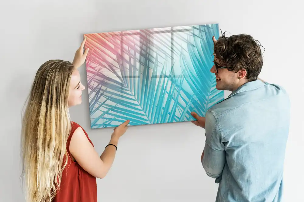 Magnetická kreslící tabule pro děti s motivem palmy