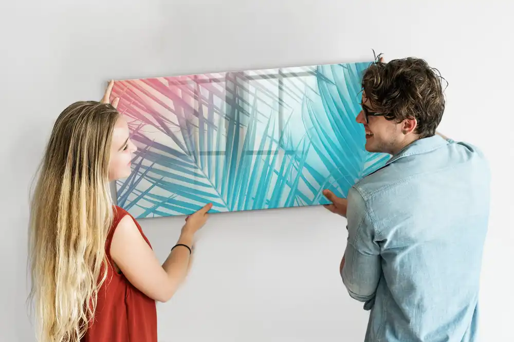 Magnetická kreslící tabule pro děti s motivem palmy
