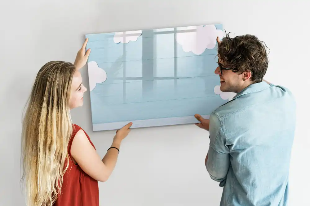Dětská magnetická a křídová kreslící tabule