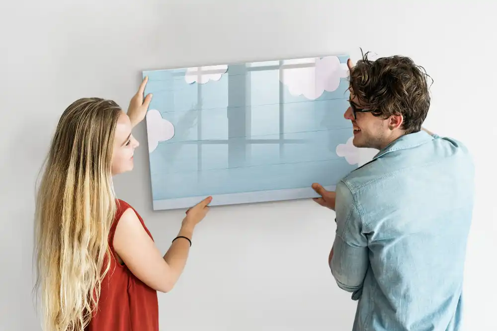 Dětská magnetická a křídová kreslící tabule