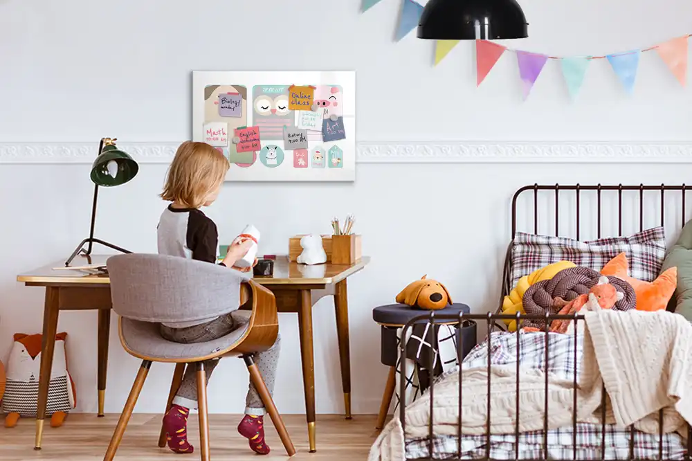 Magnetická kreslicí tabulka s motivem lesních zvířátek