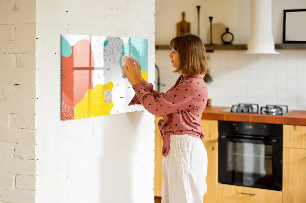 Magnetická kreslicí tabulka v pop-art stylu