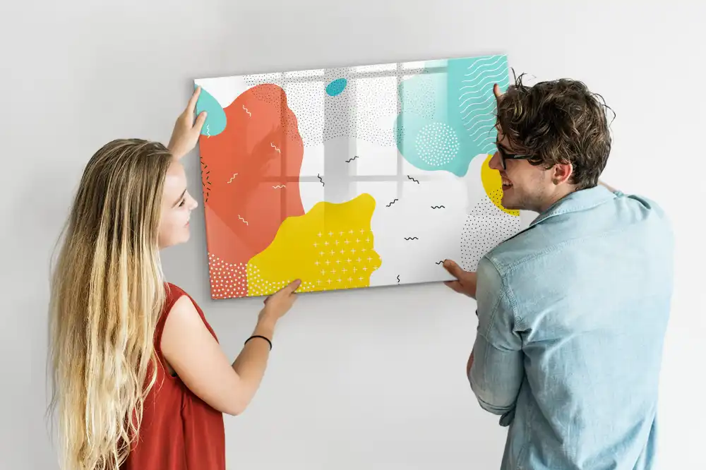 Magnetická kreslicí tabulka v pop-art stylu