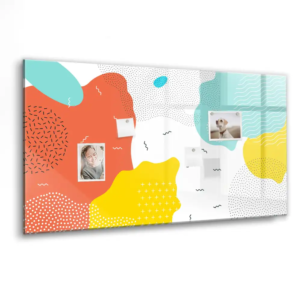 Magnetická kreslicí tabulka v pop-art stylu