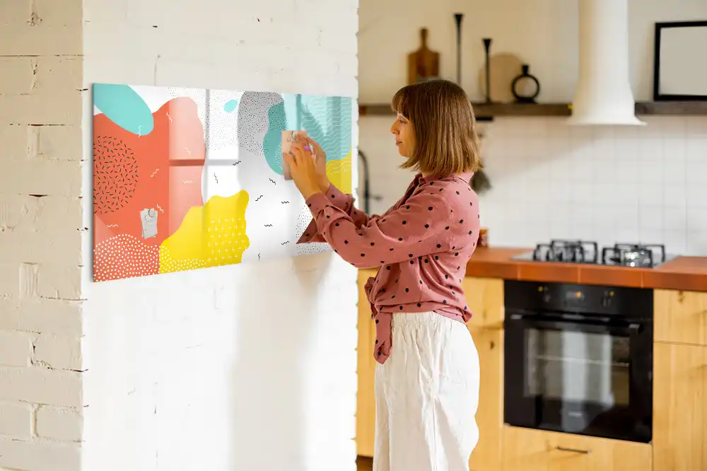 Magnetická kreslicí tabulka v pop-art stylu