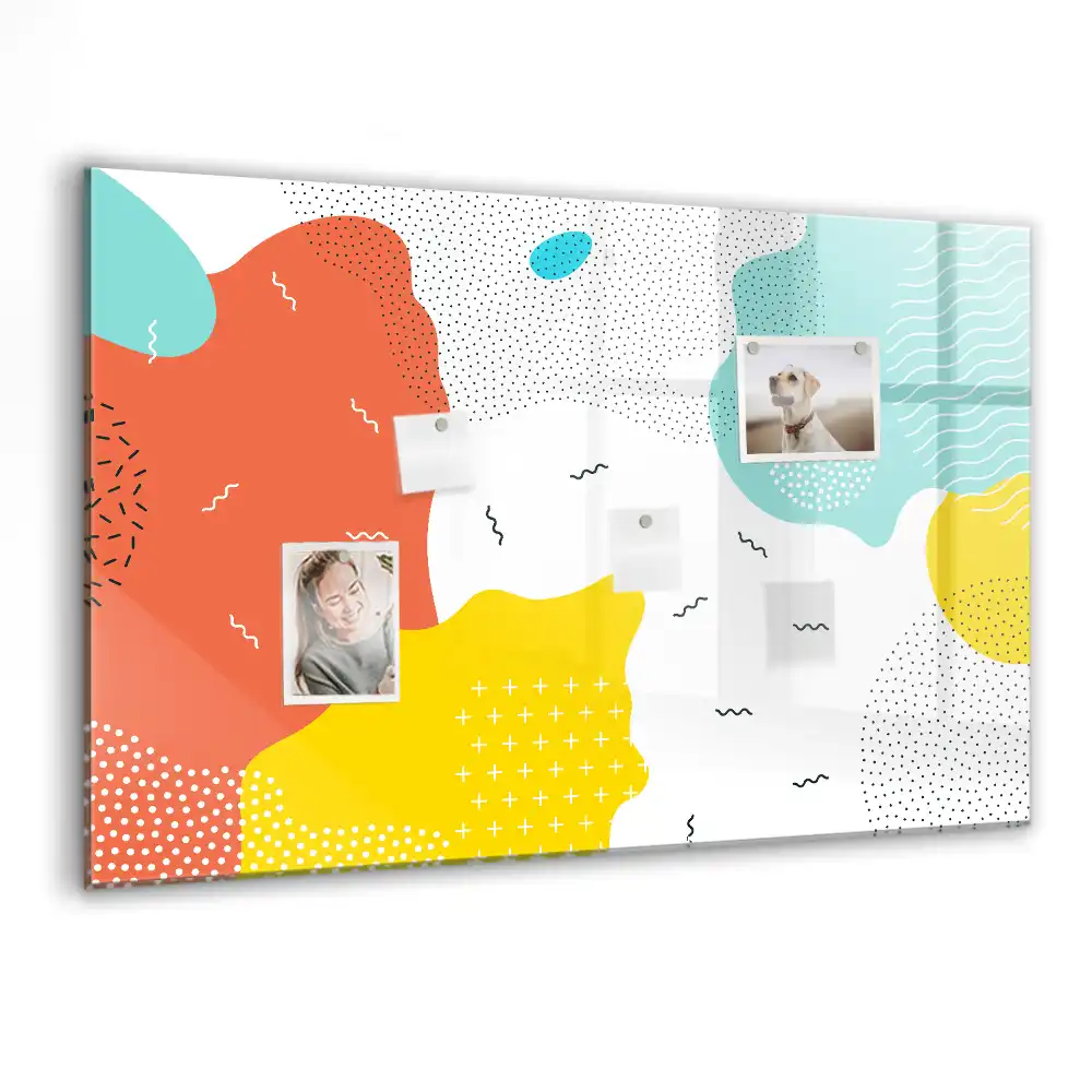 Magnetická kreslicí tabulka v pop-art stylu