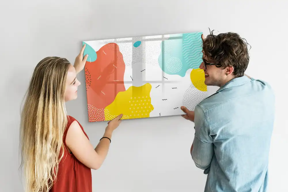Magnetická kreslicí tabulka v pop-art stylu