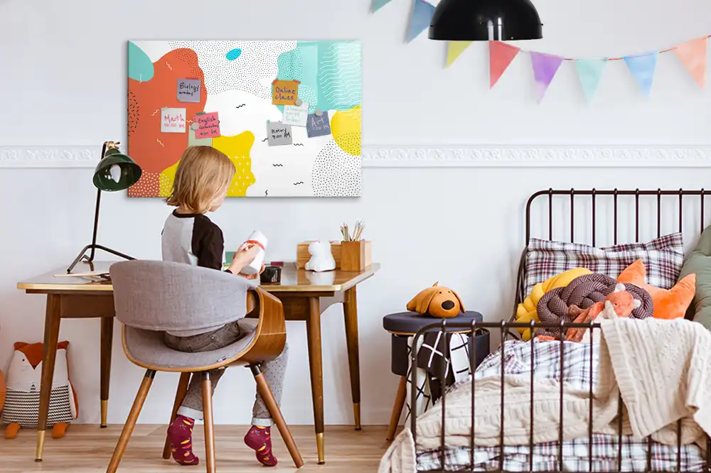 Magnetická kreslicí tabulka v pop-art stylu