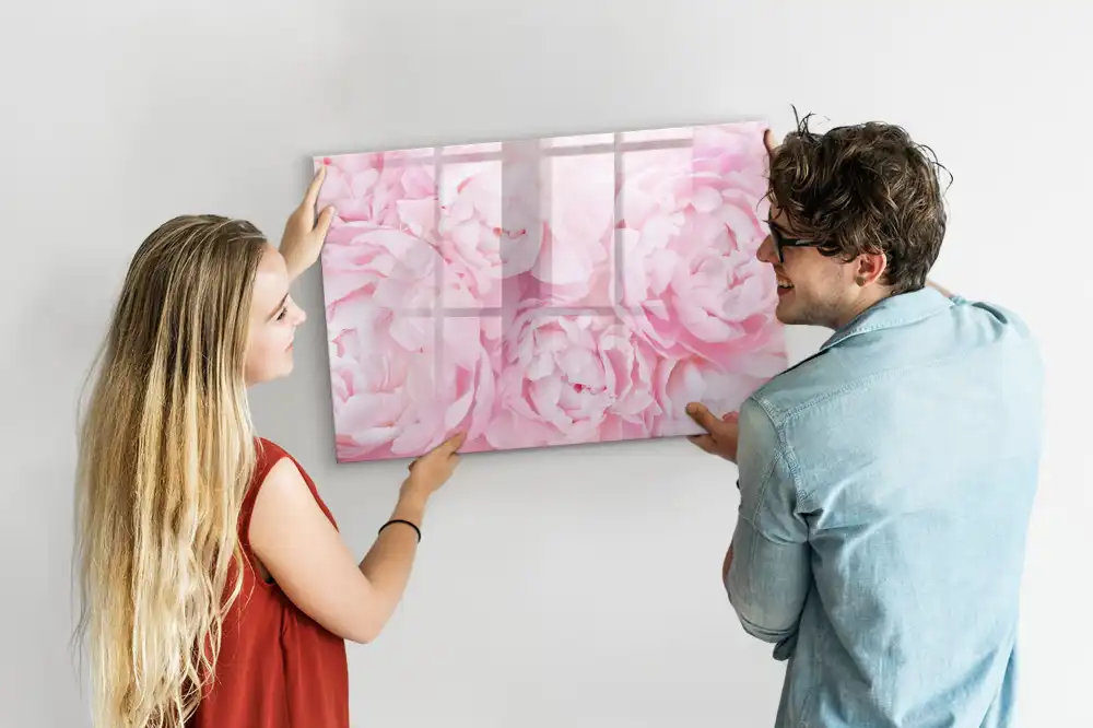 Magnetická kreslící tabule pro děti s motivem kvetoucích rostlin