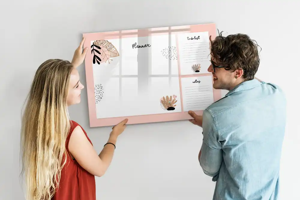 Magnetická kreslící tabule pro děti jako plánovací zápisník