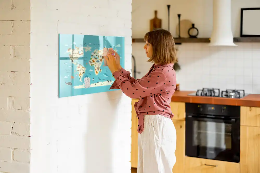 Magnetická kreslící tabule pro děti s motivem zvířat světa