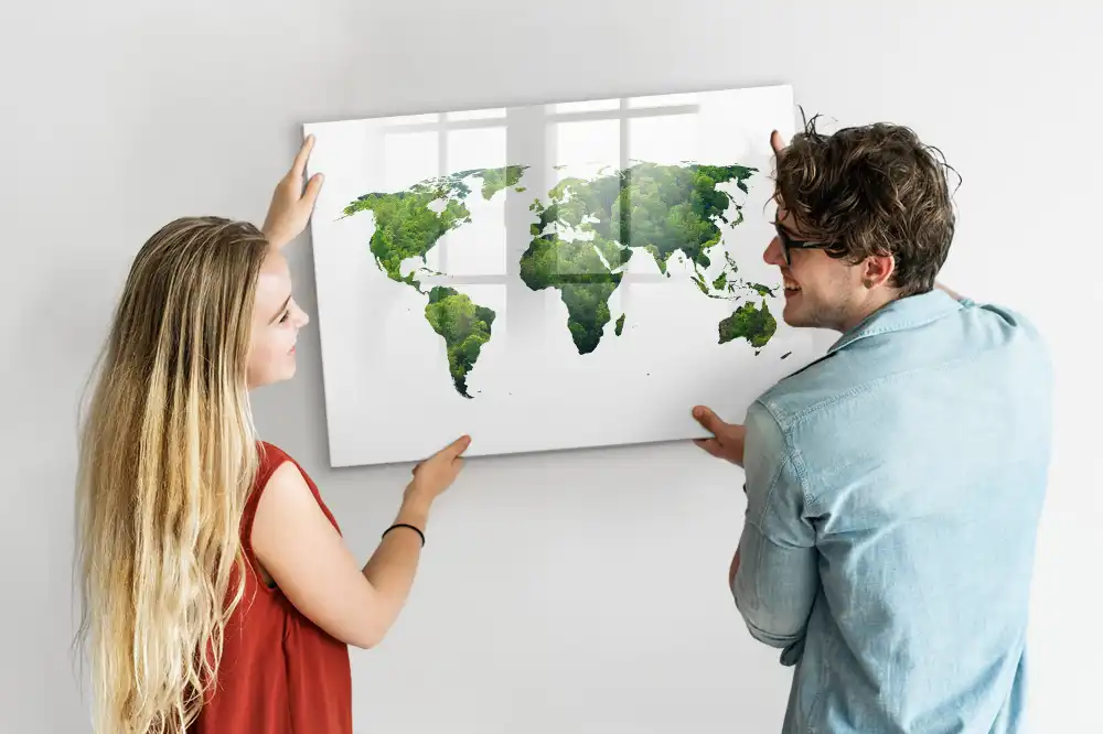 Magnetická kreslicí tabule Ekologický obraz světa