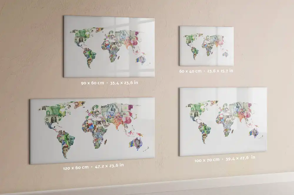 Magnetická kreslicí tabule s mapou Evropy