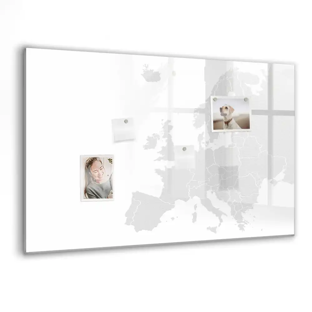 Magnetická kreslicí tabule s mapou Evropy