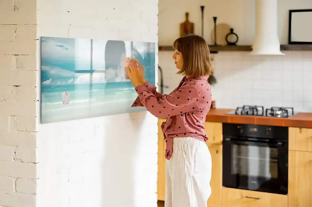 Dětská magnetická kreslící tabule s motivem mořského horizontu
