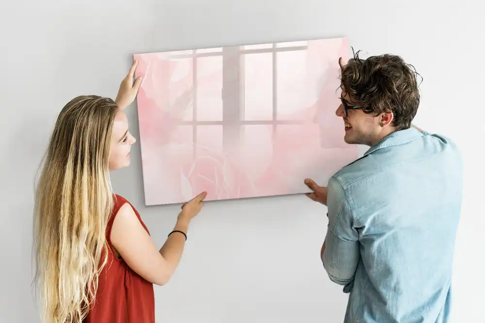 Magnetická kreslící tabule pro děti Kvetoucí růžová zahrada