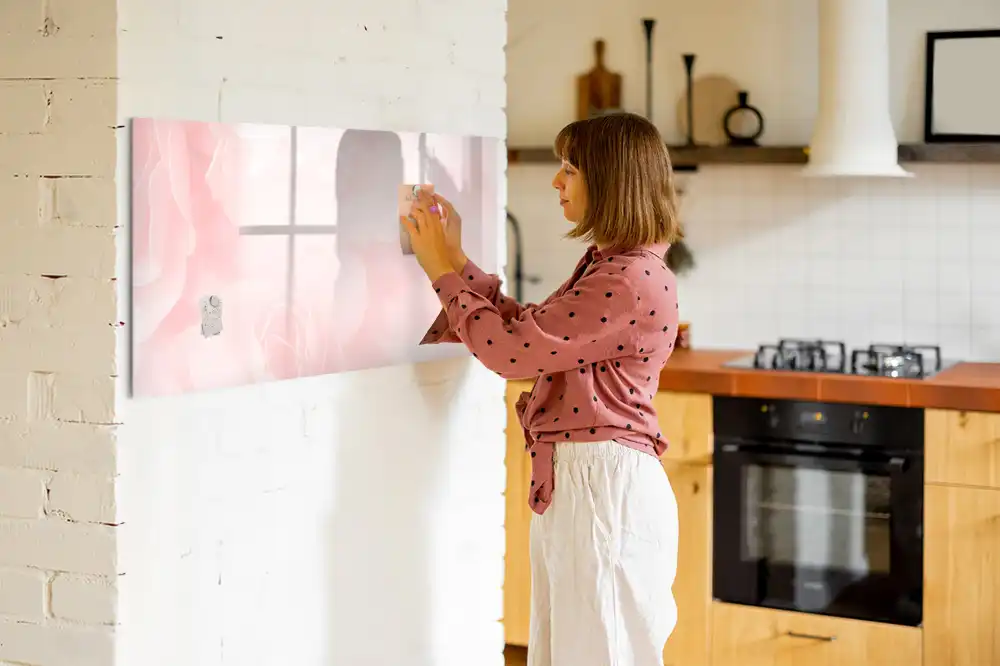 Magnetická kreslící tabule pro děti Kvetoucí růžová zahrada