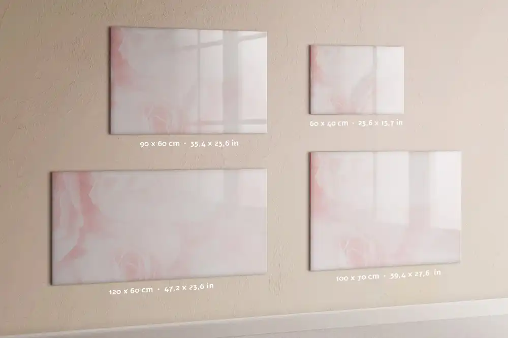 Magnetická kreslící tabule pro děti Kvetoucí růžová zahrada