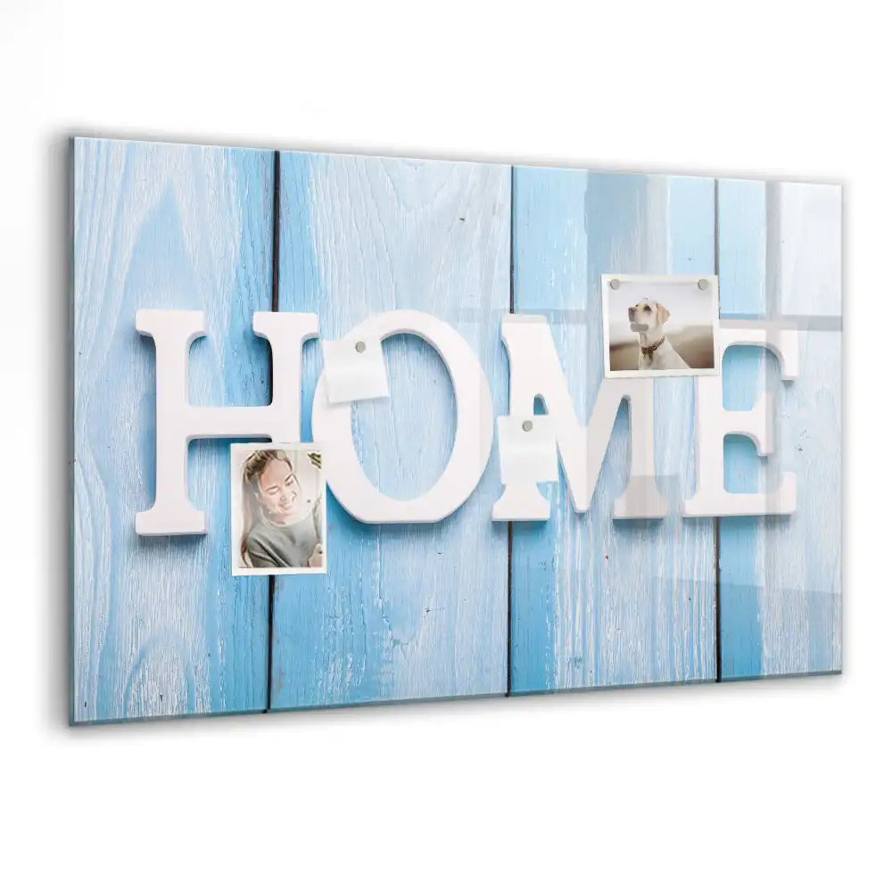 Magnetická kreslící tabule pro děti s motivem Home Sweet Home