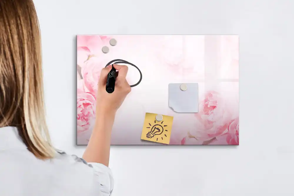 Magnetická kreslící tabule pro děti Rozkvetlé pupeny