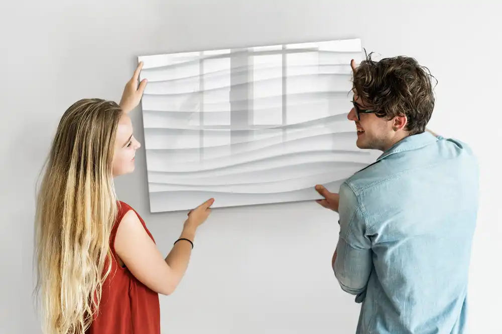 Magnetická kreslicí tabule s motivem mořských vln