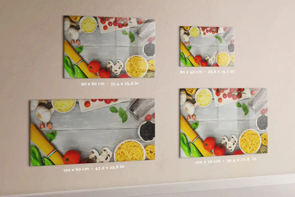 Magnetická kreslící tabule pro děti s motivem kulinářských ingrediencí