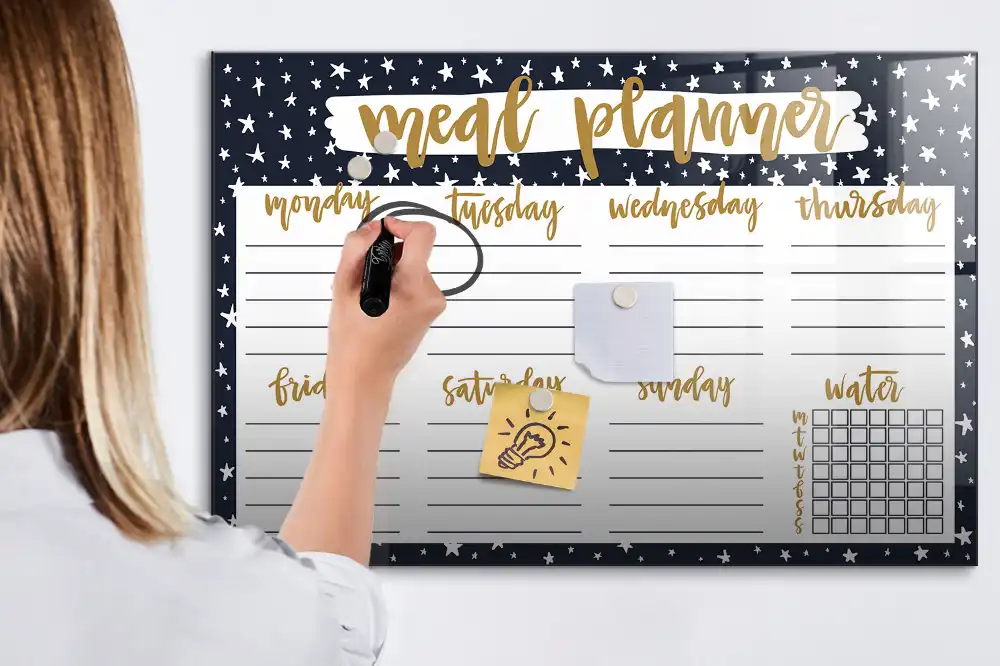 Magnetická kreslící tabule pro děti s hvězdičkami