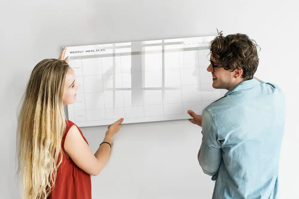 Minimalistická magnetická kreslící tabule pro děti