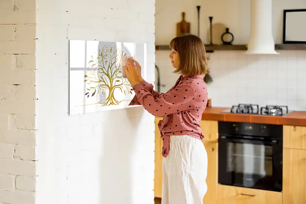 Magnetická kreslící tabule pro děti Zlatý strom života