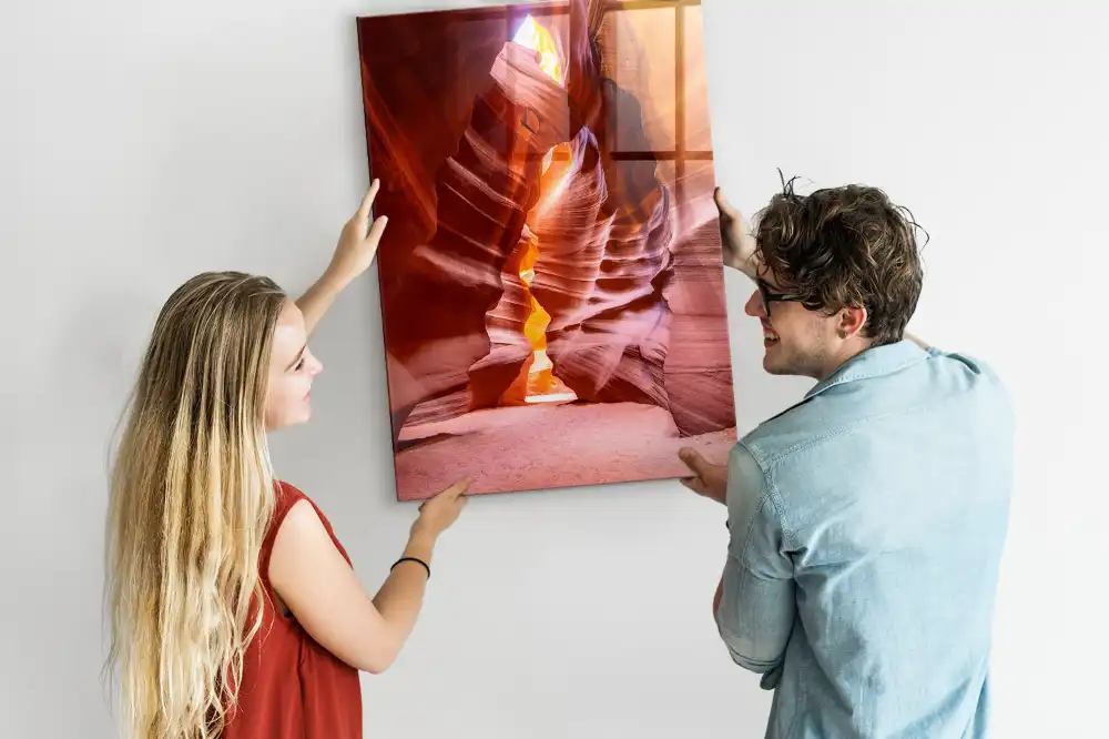 Magnetická tabule s motivem výhledu na kaňon