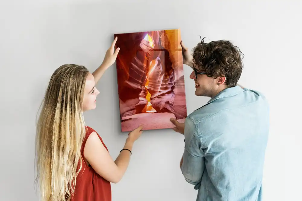 Magnetická tabule s motivem výhledu na kaňon