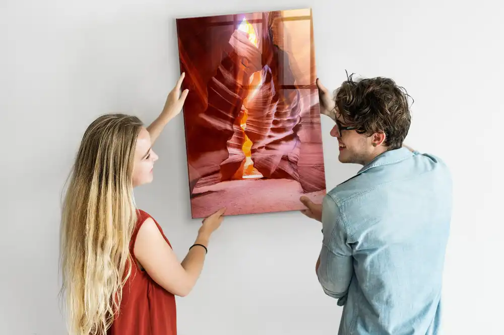 Magnetická tabule s motivem výhledu na kaňon