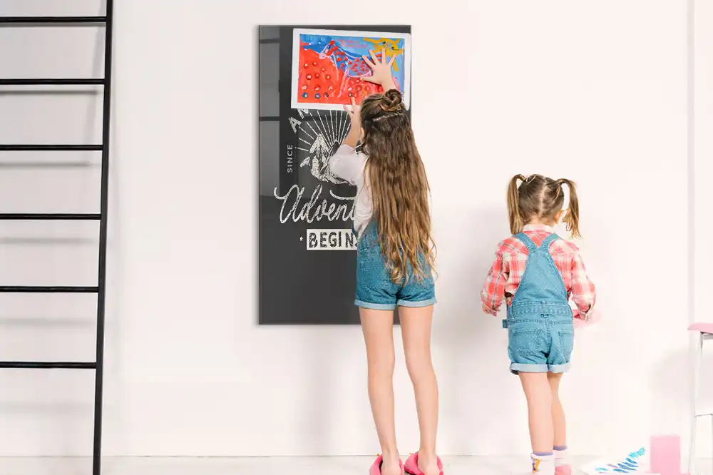 Magnetická tabule s motivem retro plakátu
