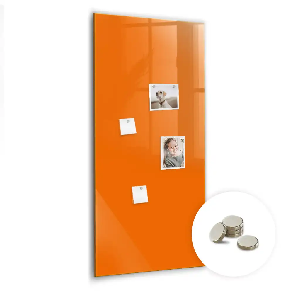 Magnetická tabule oranžová