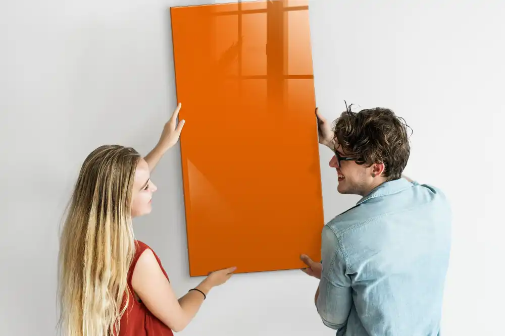 Magnetická tabule oranžová