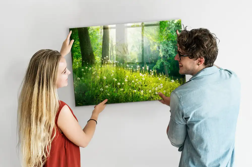 Magnetická tabule na zeď s motivem jarní přírody