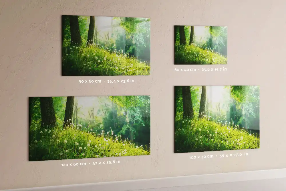 Magnetická tabule na zeď s motivem jarní přírody
