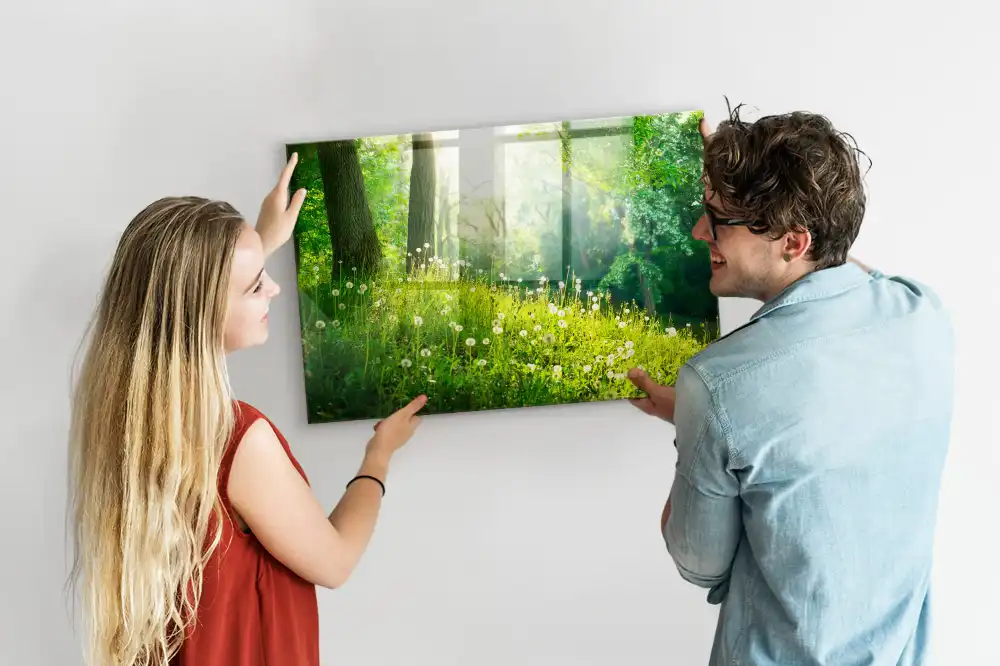 Magnetická tabule na zeď s motivem jarní přírody