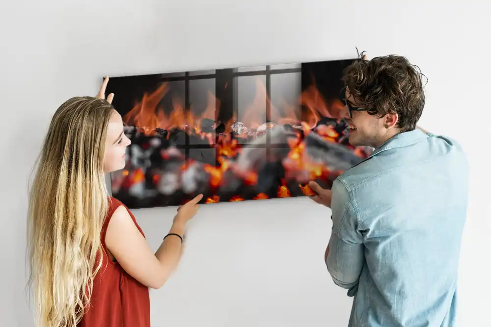Magnetická tabule na grilovací ohniště