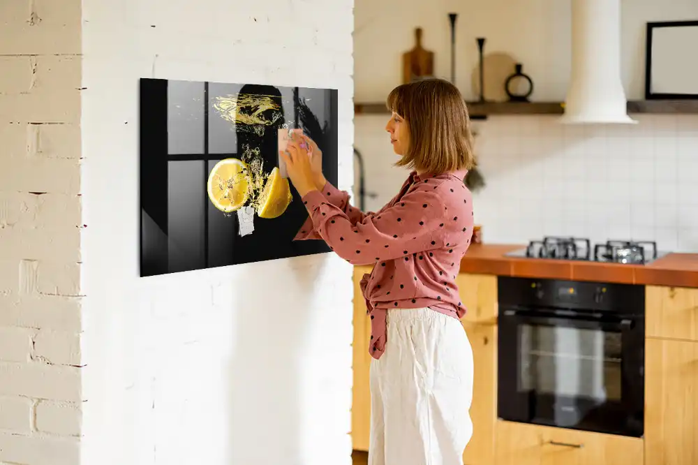 Magnetická tabule Žluté citrusy