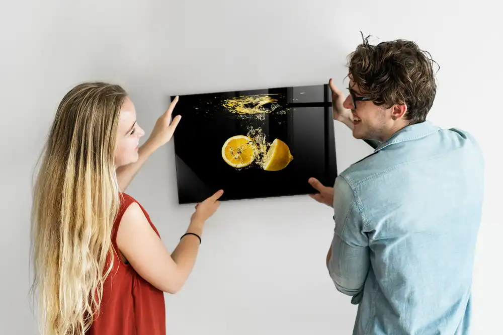 Magnetická tabule Žluté citrusy
