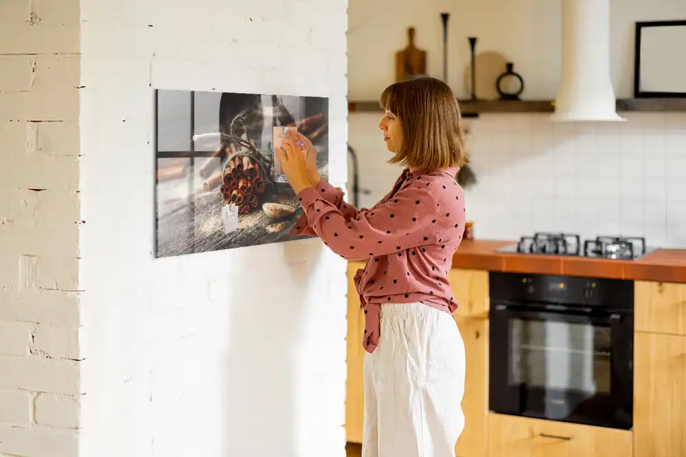 Magnetická nástěnná tabule Svitky skořice