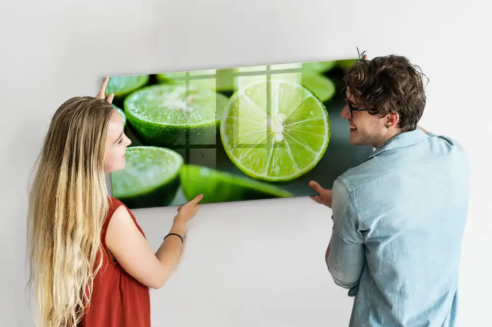Magnetická tabule plátky limetek