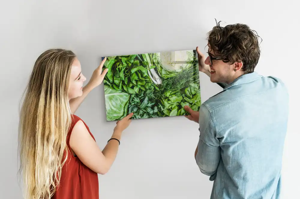 Magnetická tabule se zeleninou pro vegetariány