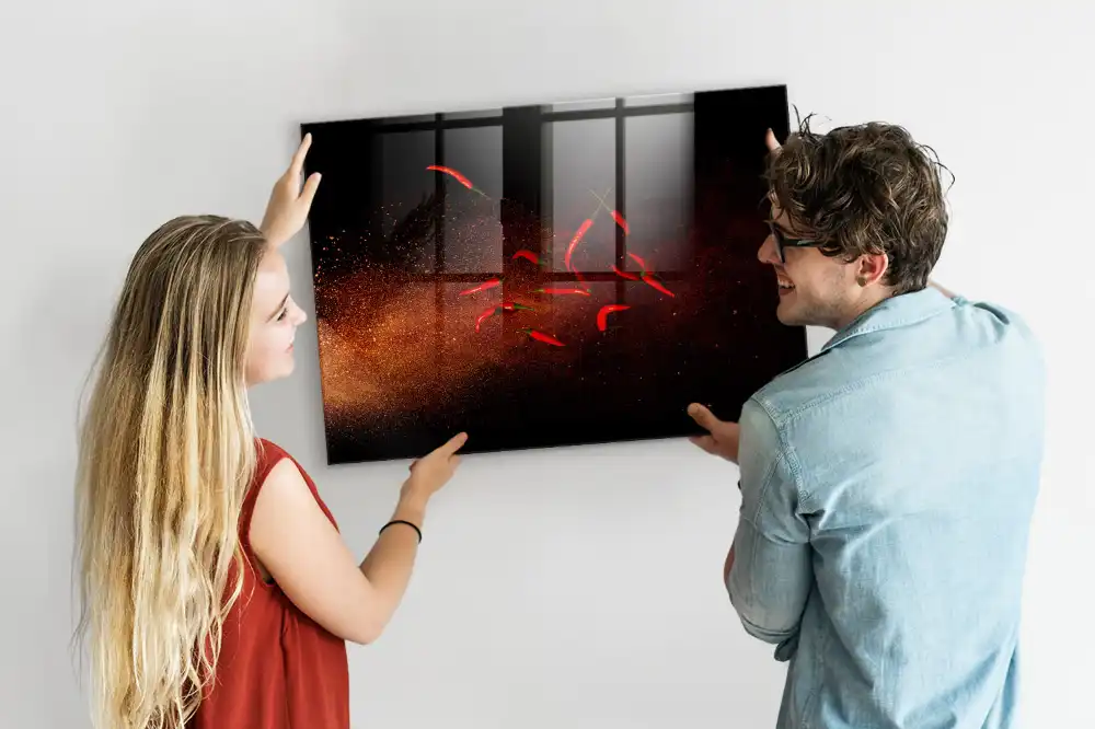 Magnetická nástěnná tabule pálivá paprika