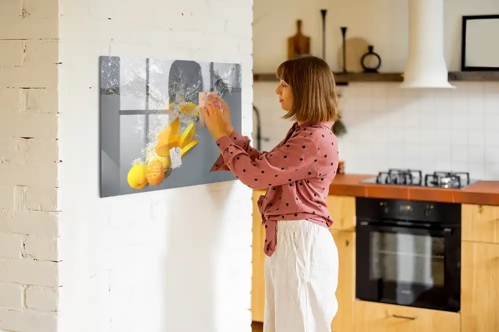 Magnetická tabule na zeď Citrusy ve vodní tříšti